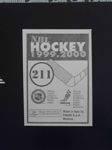 Panini NHL Hockey 1999 2000 99 00 ELIGE CUALQUIER PEGATINA CASI NUEVA/COMO NUEVA #201-360# - Imagen 21 de 297
