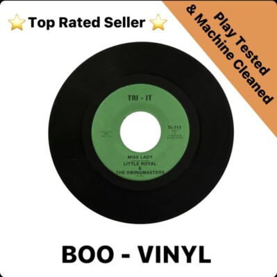 #ad Little Royal amp; The Swingmasters Miss Lady 7” northern soul funk Soul Vinyl GBP 117.14