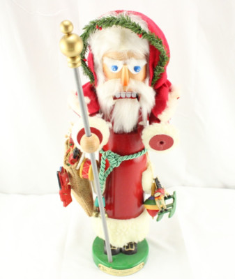 Steinbach  Father christmas S645 Nutcracker Hand Signed 17 Christmas Legends