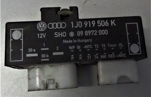 Audi A4 VW Lüftersteuergerät Steuergerät Kühlerlüfter Lüfter Relais 1J0919506K
