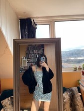 New / Spring Knot Shoulder Ditsy Floral Bodycon Dress