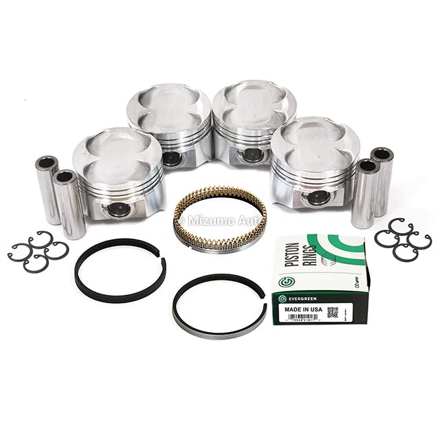 Rodamientos de varilla principal de pistones aptos para 98-01 Chevrolet Metro Suzuki Swift 1.3 SOHC 16V Foto 3 de 4