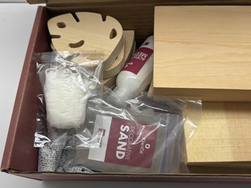 KiwiCo Maker Crate Build Your Own Inlaid Wood Bookends Kit OPEN BOX Educational - Picture 8 of 11