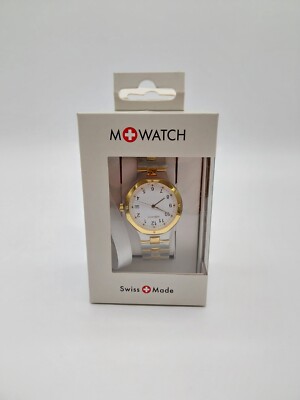 M-Watch by Mondaine Red WRT.47210.SU Metal Classic Watch Uhr #KT1493