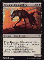 Ravenous Chupacabra 104 Uncommon Masters 25
