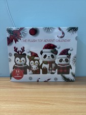Christmas Plush Advent Calendar &ndash; 24 Days Surprise Holiday Countdown Toy