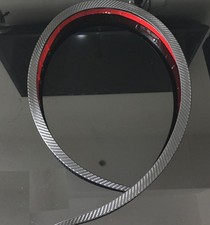 Car Spoiler Trunk 1.2m Wing Black Bonnet Carbon Fiber Flexible Lip Rear Leather