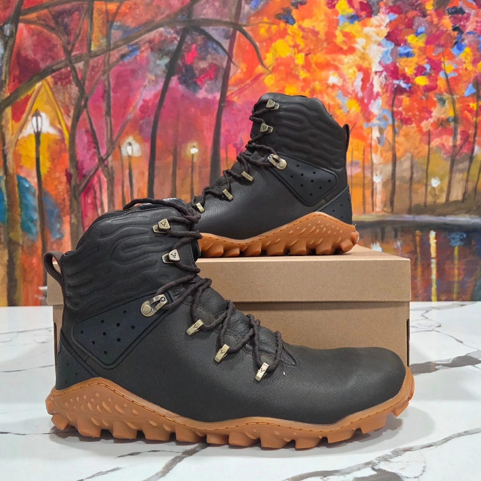 Vivobarefoot Tracker Forest ESC Size 11 Men's, 44 EU Barefoot Hiking Boots
Opens in a new window or