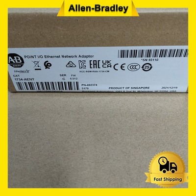 New Sealed AB 1734-AENT SER C POINT I/O Ethernet Network Adaptor 1734-AENT /C