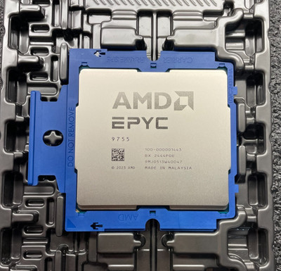 *NEW* AMD EPYC 9755 128 core 2.7GHz sp5 processor CPU 100-000001443 OEM
