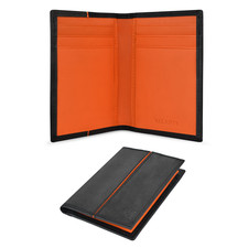 Image of Men’s Leather Card Holder RFID Blocking Slim Bifold Wallet Gift VALANTI