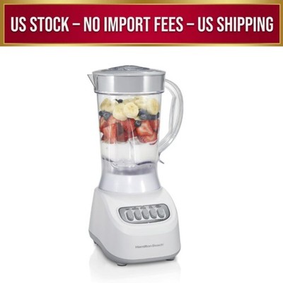 48 oz Smoothie Blender for Kitchen, 48 oz Jar for Smoothies and Shakes, White