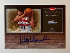NBA Wes Unseld 05-06 GOTG Auto Bullets