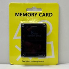 TTX Tech 8MB Memory Card PlayStation PS2 HC2-10000  BRAND NEW, SEALED 