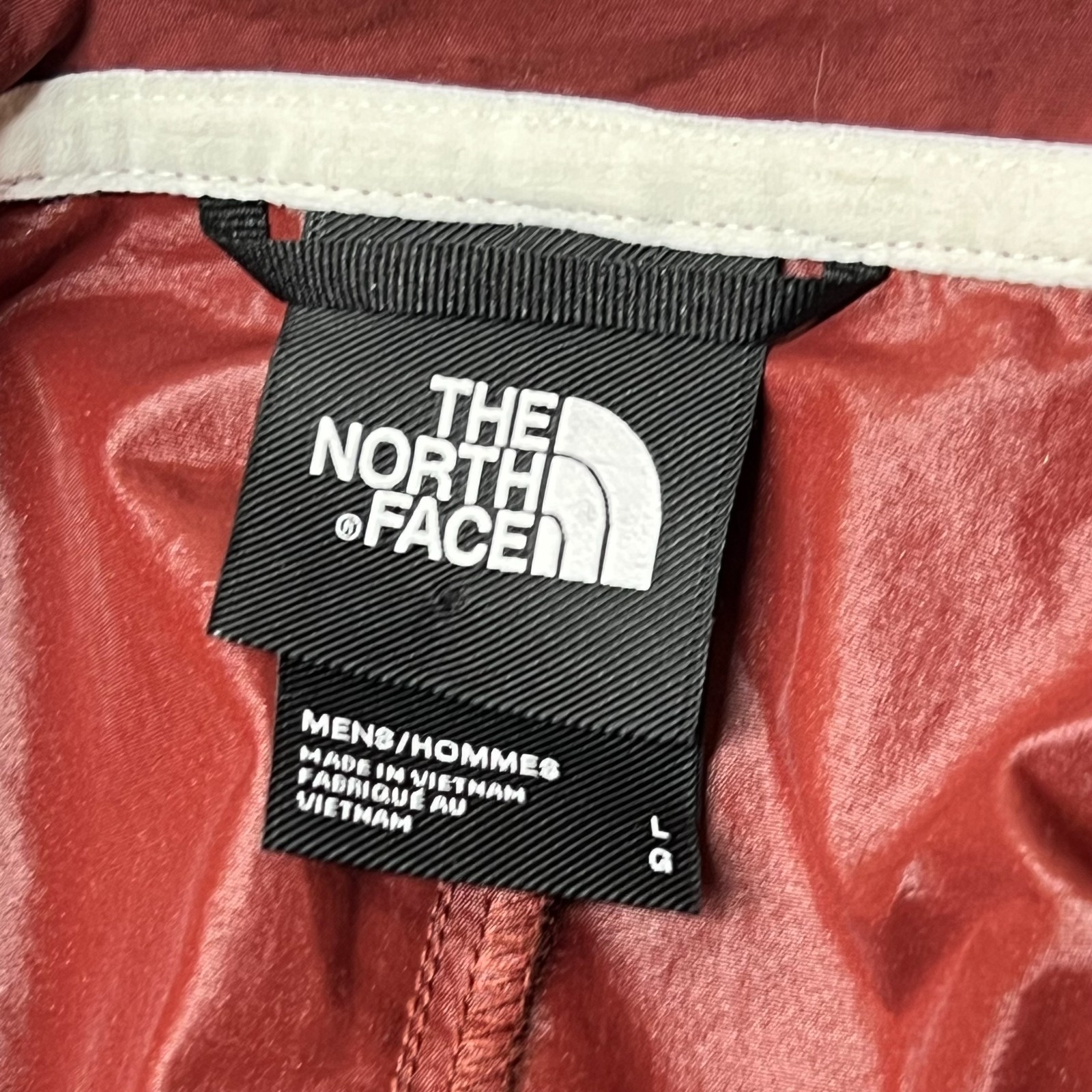The North Face Jacket Mens Large Gray Red WindWall Boreas Hike Full Zip Hiking thumbnail 6