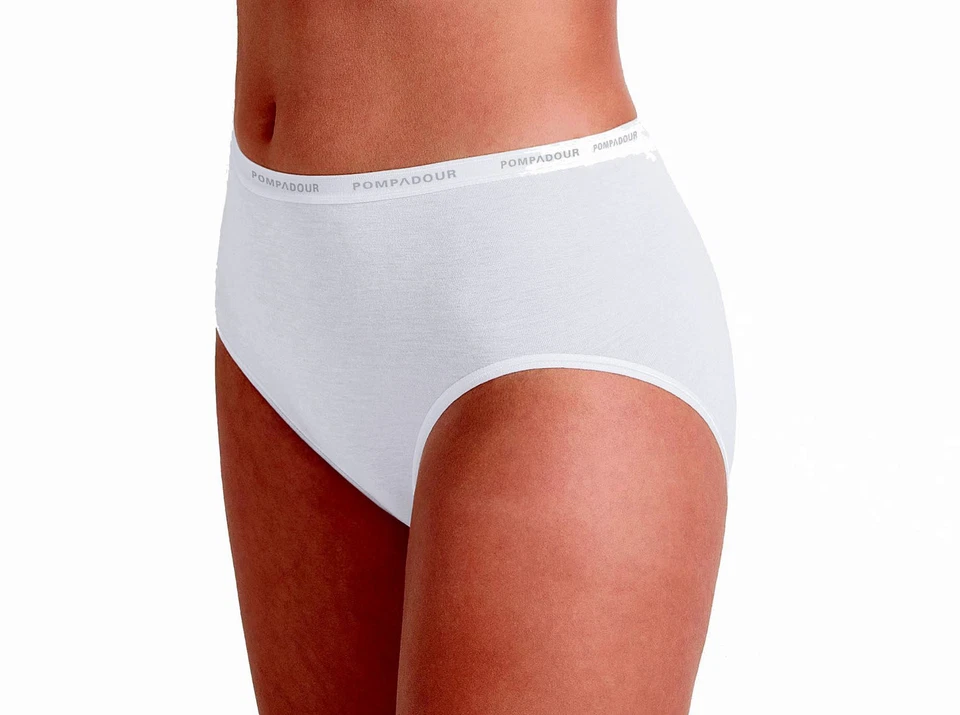 Braguita de cintura Pompadour Micromodal talla 38-50 en paquete de 3