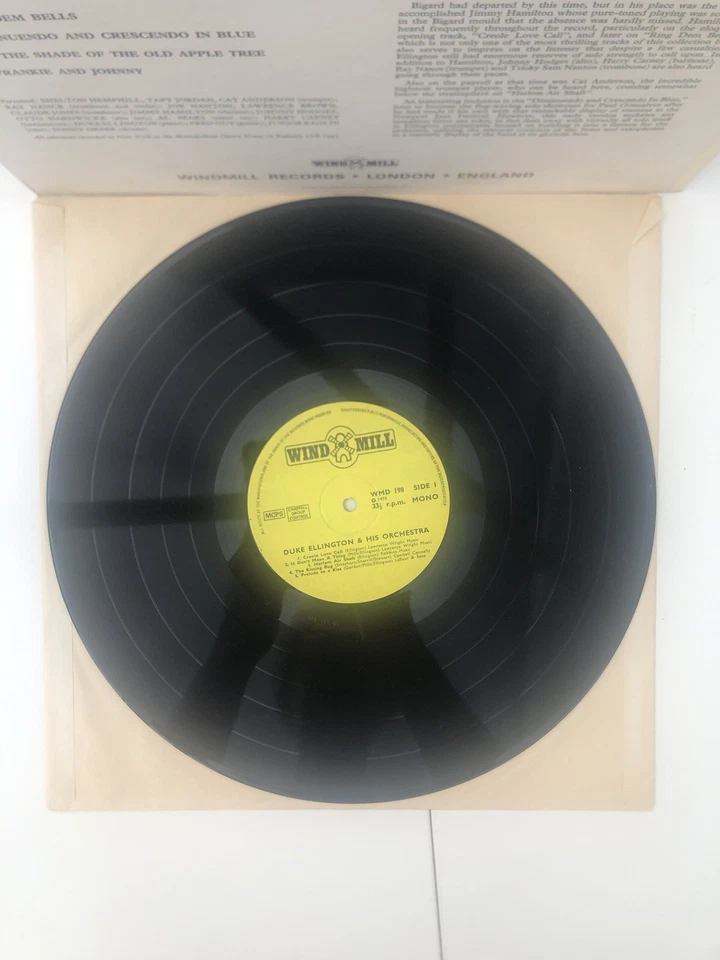 THE BEST OF DUKE ELLINGTON AND HIS ORCHESTRA VINYL LP RECORD - Image 4 of 4