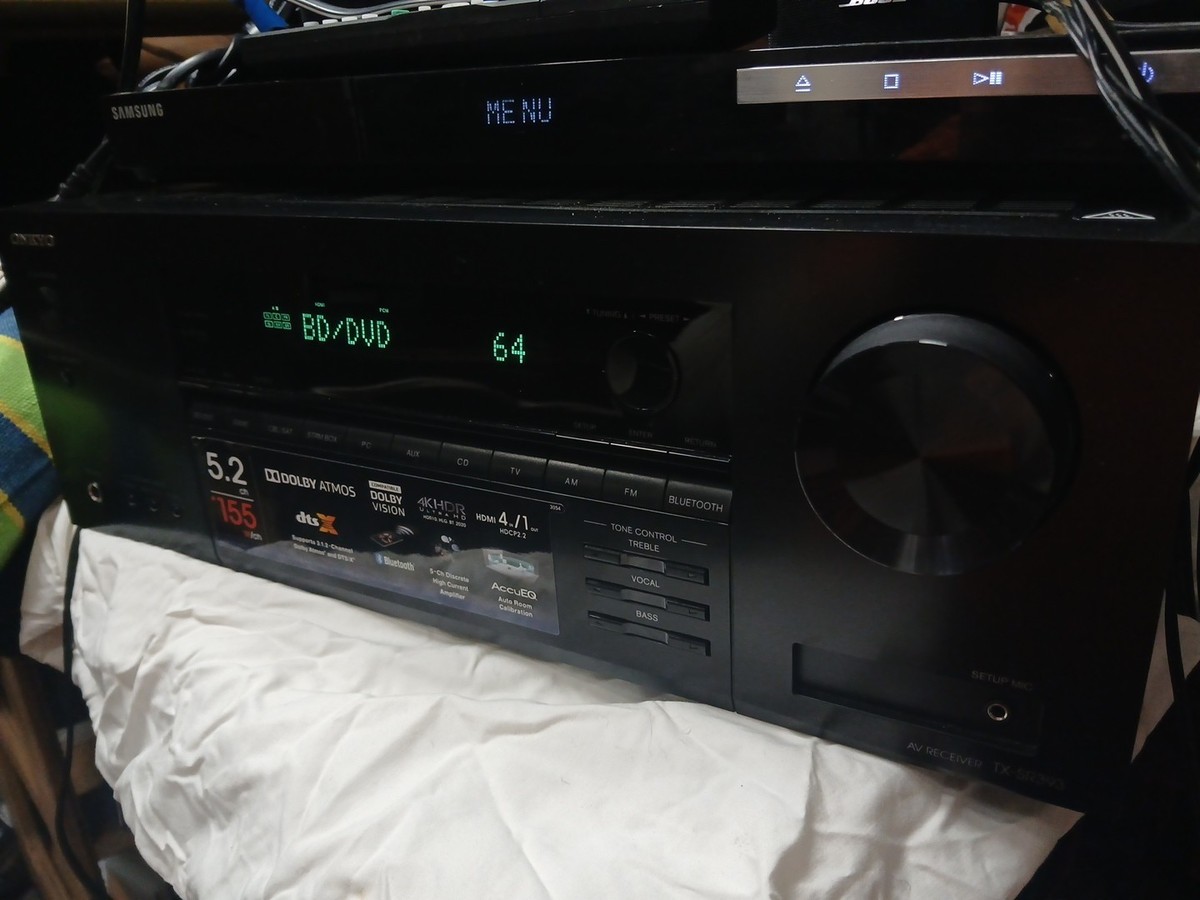 Onkyo TX-SR393 Home Theater 5.2 - Channel A/V Receiver 
