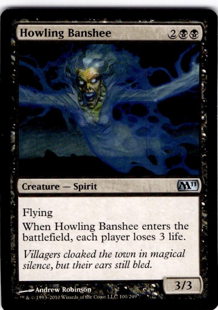 MTG Howling Banshee Magic 2010 (M10) Uncommon #99