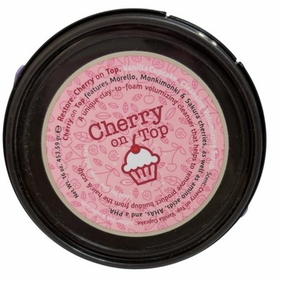 Tweak'd Cherry on Top Restore Vanilla Cupcake Volumizing Hair SCRUB 16oz SEALED