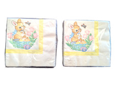 NOS 2 Packs Vintage 1970s Easter Bunny Chick ...