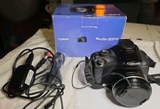 Canon PowerShot SX30 IS 14.1MP Digital Camera With Box As Is For Parts