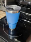 YETI Rambler 30oz Tumbler w/MagSlider Lid Blue NEW NO tag Retired Color — photo 2