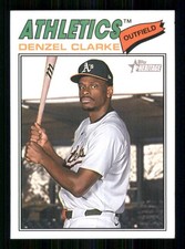 2026 Topps Heritage #324 Denzel Clarke Athletics 64756