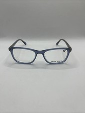 Anne Klein AK5096 400 Blue Crystal Eyeglasses Frame 53-17-140