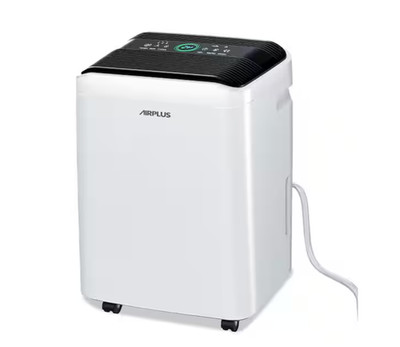 AIRPLUS 50pint Dehumidifier with Drain Hose and Bucket Auto Defrost 4,500sq.ft N