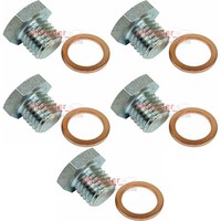 5X Metzger ÖLablassschraube MIT Dichtung M12X1,5 10,5Mm AußEnsechskant ÖLwanne Ö