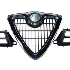 Kühlergrill Frontgrill Grill vorn Chrom Alfa Romeo 156 bis 2003 Set 0156035881