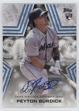 2023 Topps Series 1 Baseball Stars Auto Peyton Burdick #BSA-BUR Auto z7d
