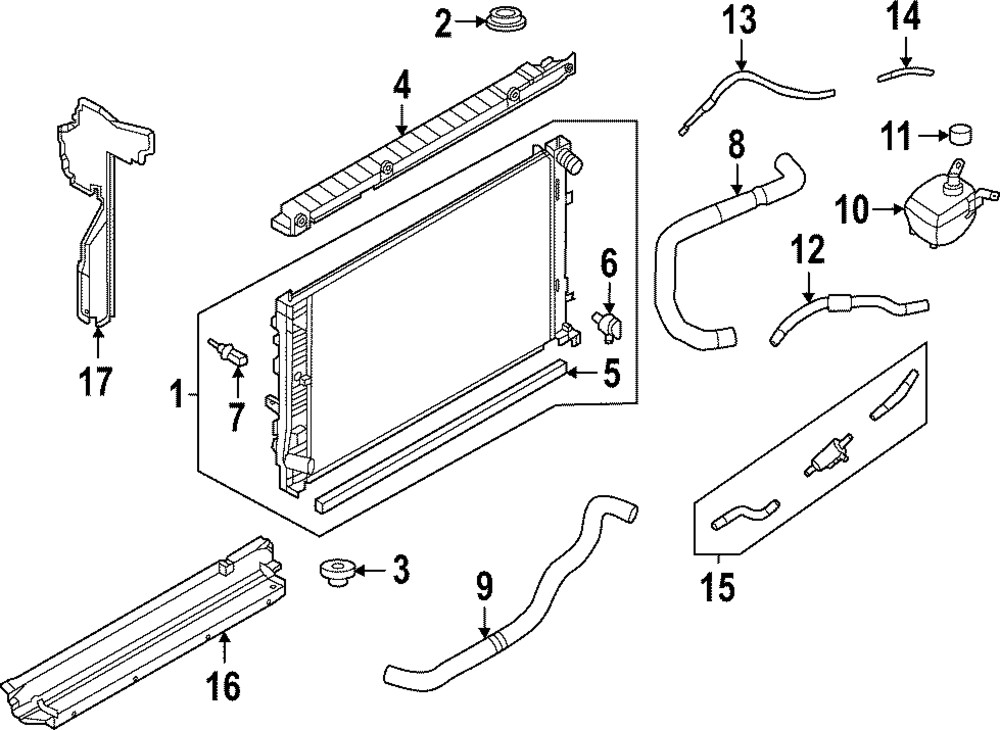 Manguera de depósito para Nissan Rogue 2023 (N/P 21742-6RR0B)