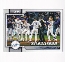 (15) LOS ANGELES DODGERS 2026 TOPPS SERIES 1 TEAM CARD LOT #256 OHTANI WALK-OFF