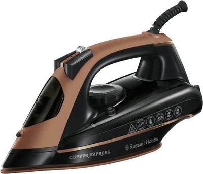 Russell Hobbs Dampfbügeleisen Copper Express 2.600 W. 315 ml tank 2,0 m Kabel