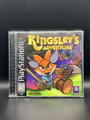 Kingsley's Adventure (Sony PlayStation 1, 1999) CIB W. REG CARD