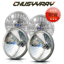 4x Fits 1971-1975 Chevy Impala El Camino 5.75 5 34 Headlights H4 Halogen Hilo 4x Fits 1971-1975 Chevy Impala El Camino 5.75 5 34 Headlights H4 Halogen Hilo