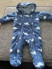 Age 0-3 Months Baby Boys Gorgeous M&S Pram Suit