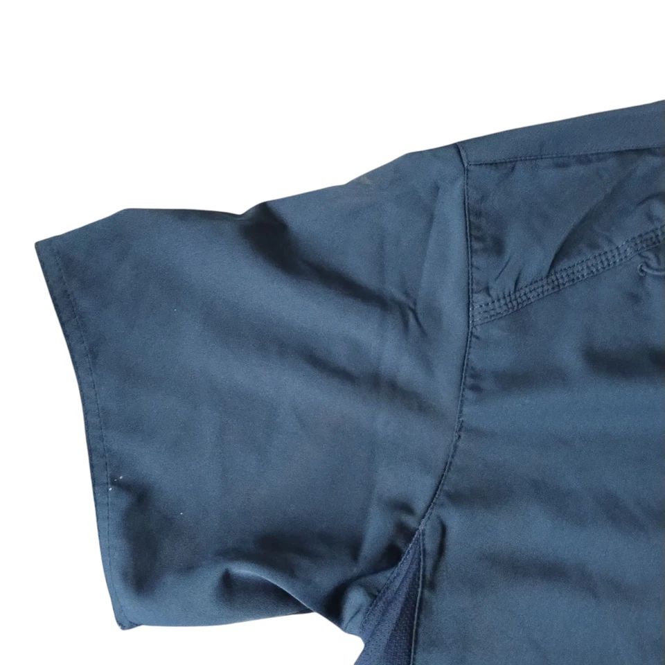 Рубашка рабочая современная вентилируемая Carhartt Force мужская M скраб-топ темно-синяя C15106 - Изображение 2 из 4