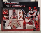 TRANSFORMERS G1 JETFIRE W/ BOX, ARMOR, GUN CLIP, GUN AND STICKER SHEET