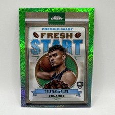2025 Chrome Basketball Fresh Start Tristan Da Silva #FS-11 Green TOPPS Parallel