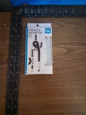 compass protractor set pen gear drafting crafting designing drawing