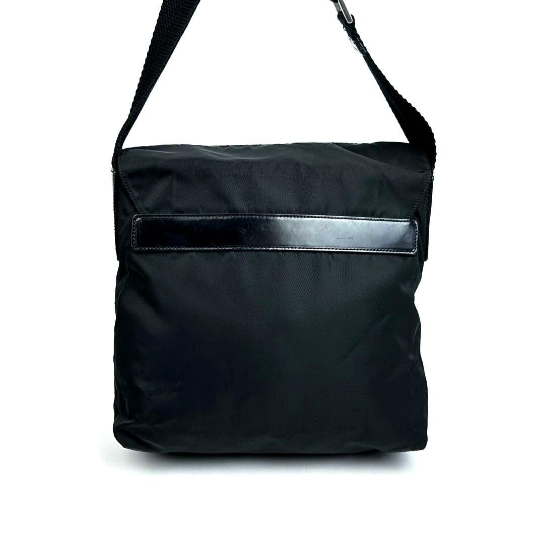 Item Prada Triangle Logo Shoulder Bag Unisex Tesuto Nylon Leather thumbnail 4
