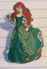 Disney Parks Trading Pin Princess Ariel Glitter Dress (The Little Mermaid)
