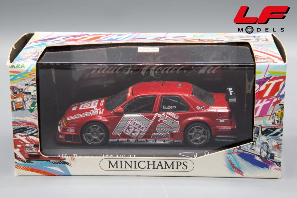 1:43 Alfa Romeo 155 V6 TI 1994 Buttiero - Minichamps - Immagine 3 di 3