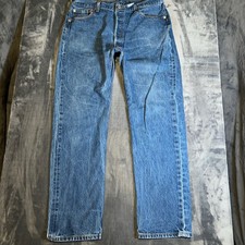 Vintage Levis 501xx Jeans Men s 34x31 Straight Medium Wash Denim Y2K