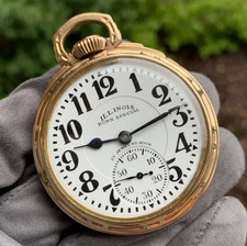 1931 Illinois BUNN Special 161 Type II Elinvar 16S 21 Jewels Pocket Watch