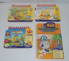 My First LeapPad Learning System Books  Cartridges Lot Of 4 Preschool 3 