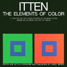 ITTEN: The Elements of Color Hardcover Book Johannes Color Theory